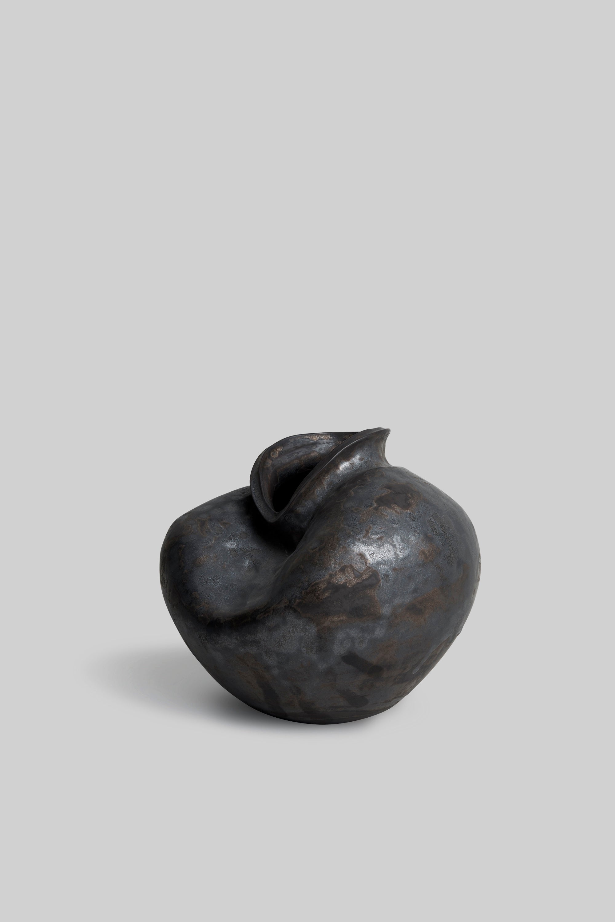 Soft Metal Ceramic Vase