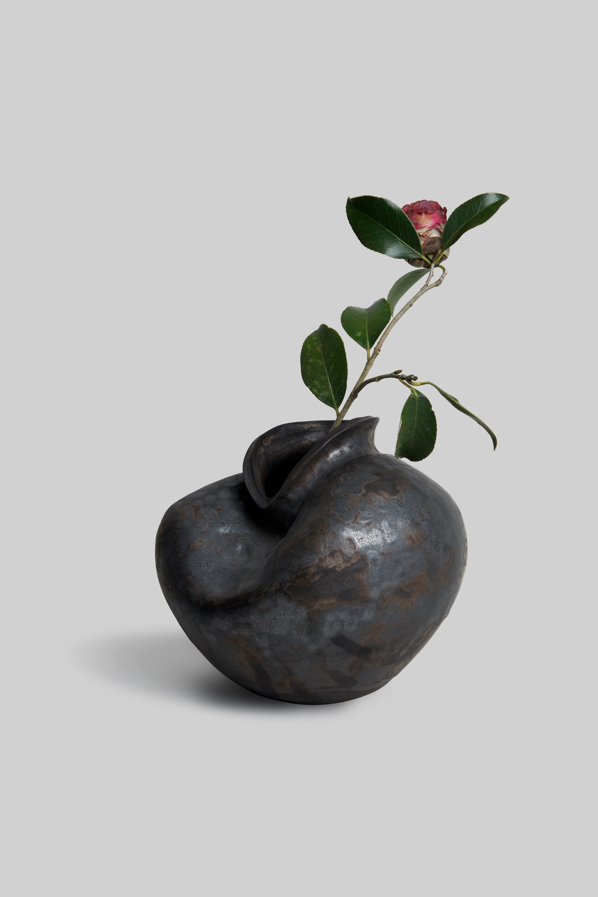 Soft Metal Ceramic Vase