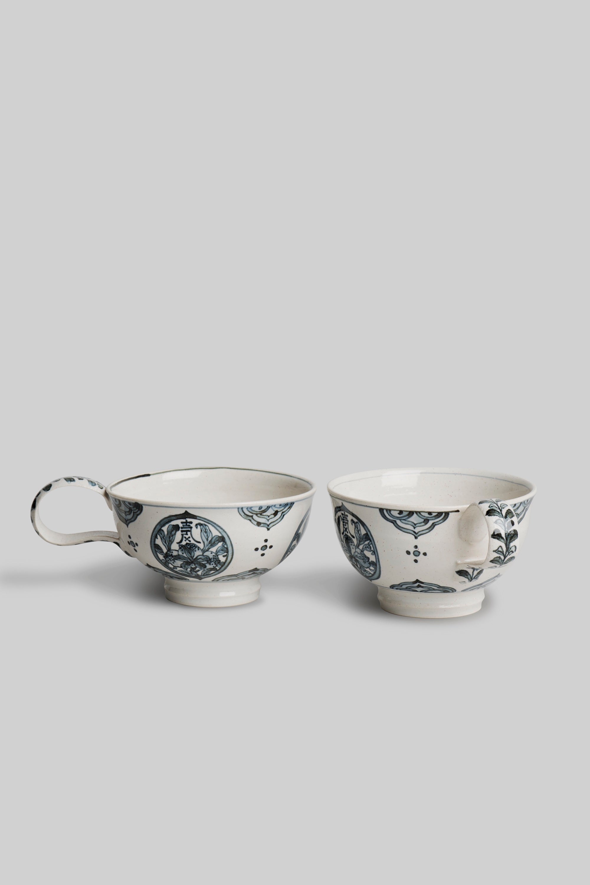 Peach Mugs - Set of 2