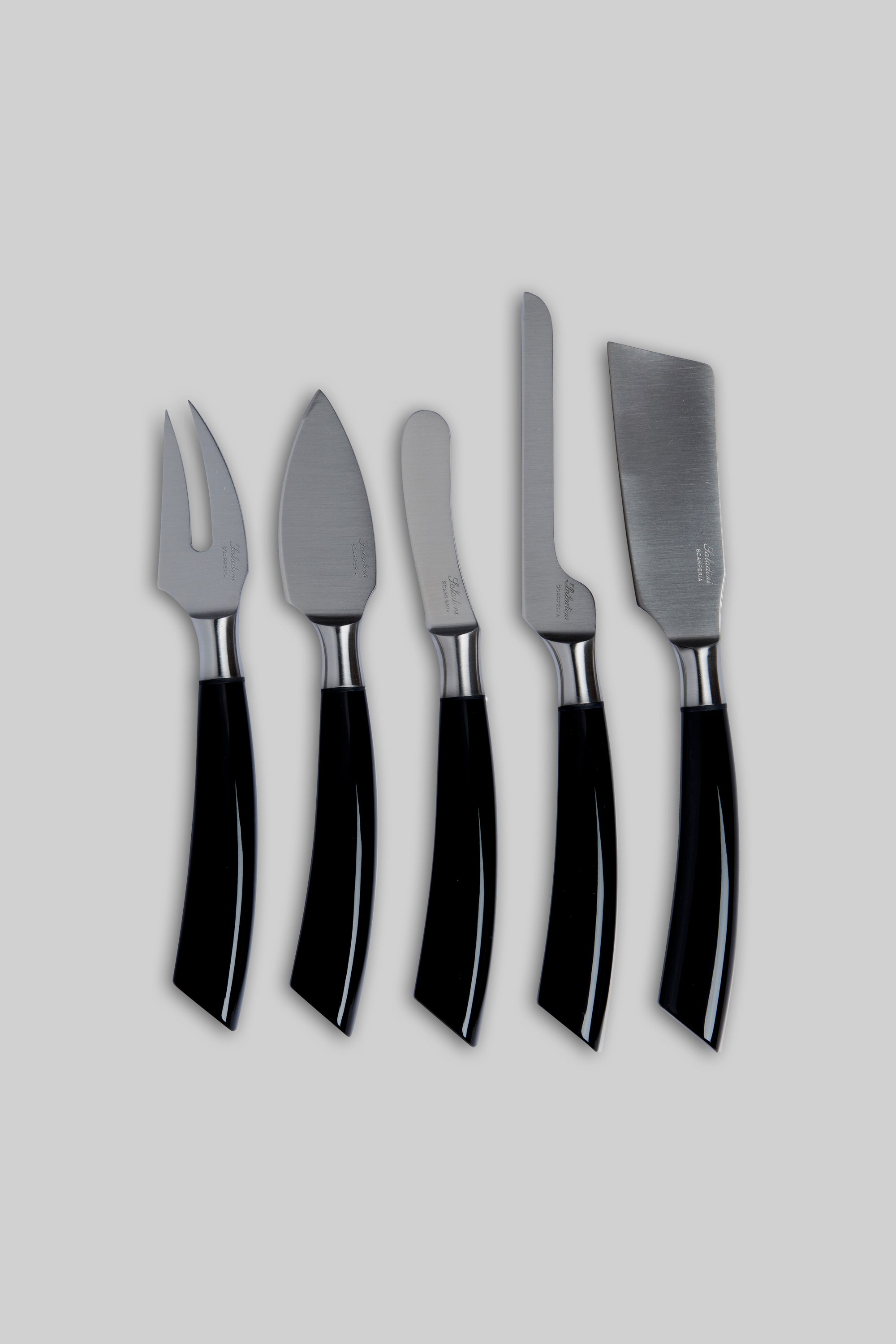 Buffalo Horn Cheese Knives – Set of 5
