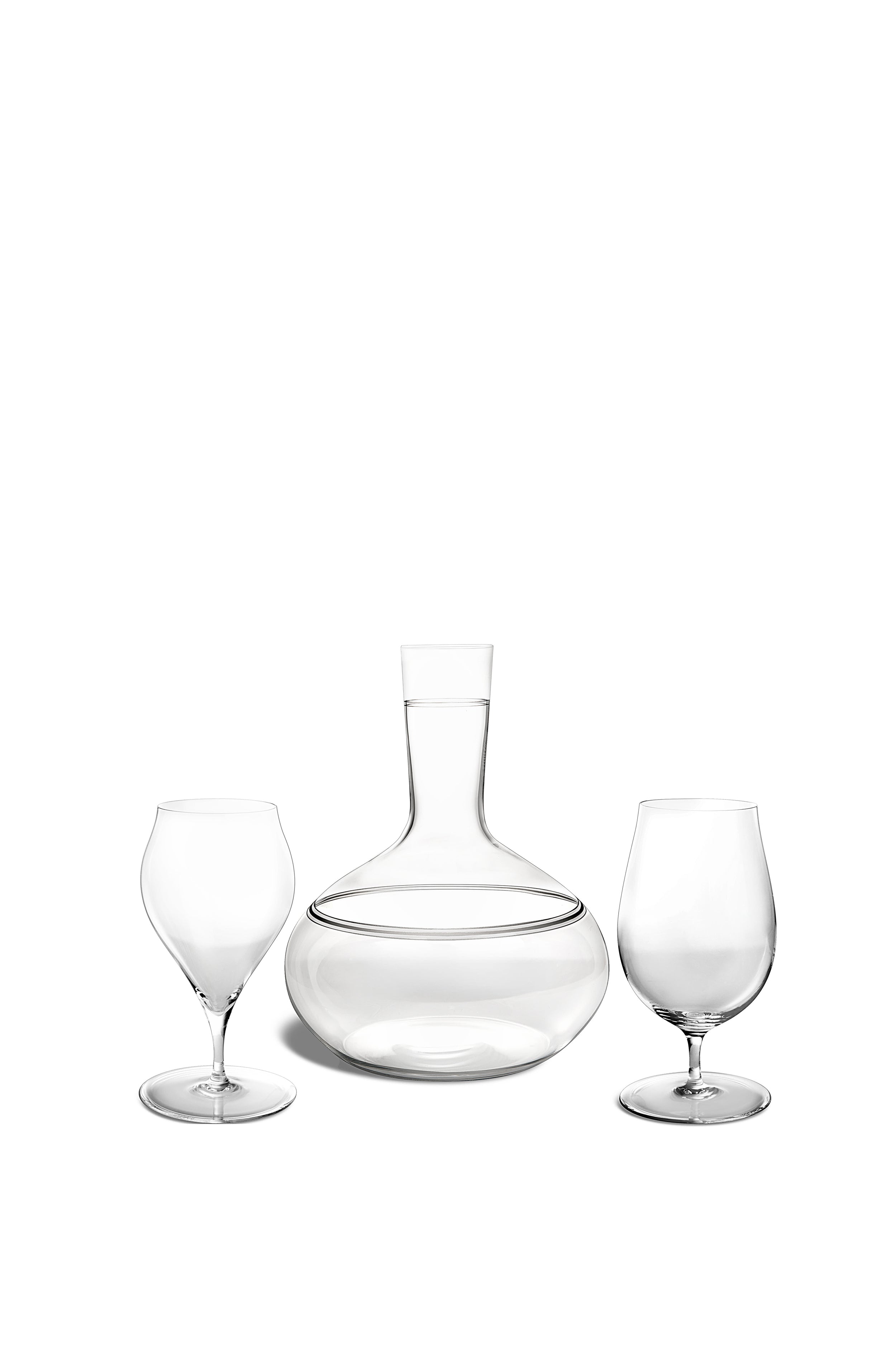 Ballerina Matted Ribbon Crystal Decanter