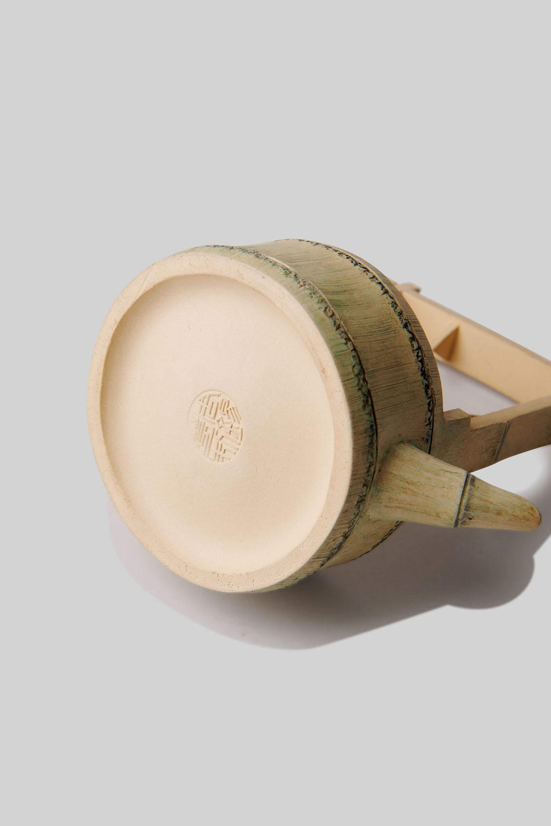 Xifang Zhou Yixin Porcelain Bamboo Biomimicry Teapot