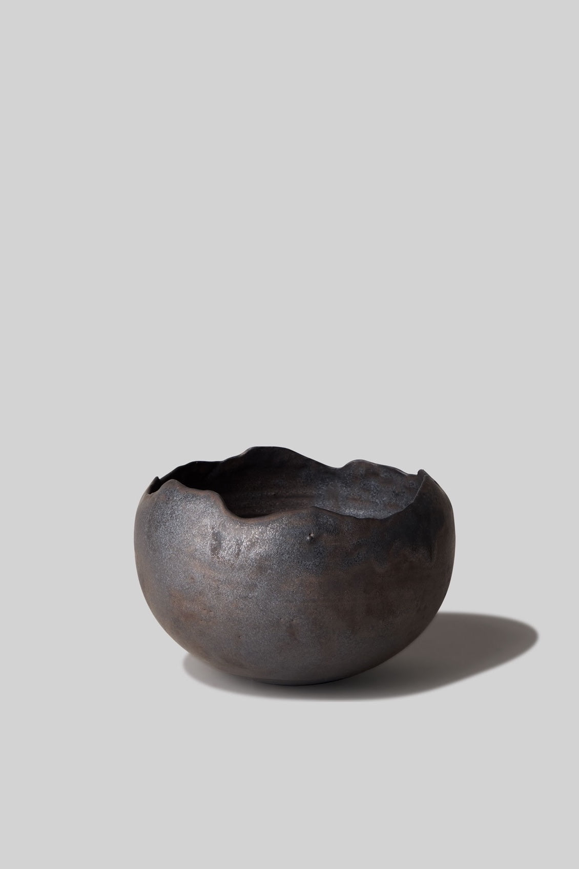 Metal Shell Ceramic Bowl