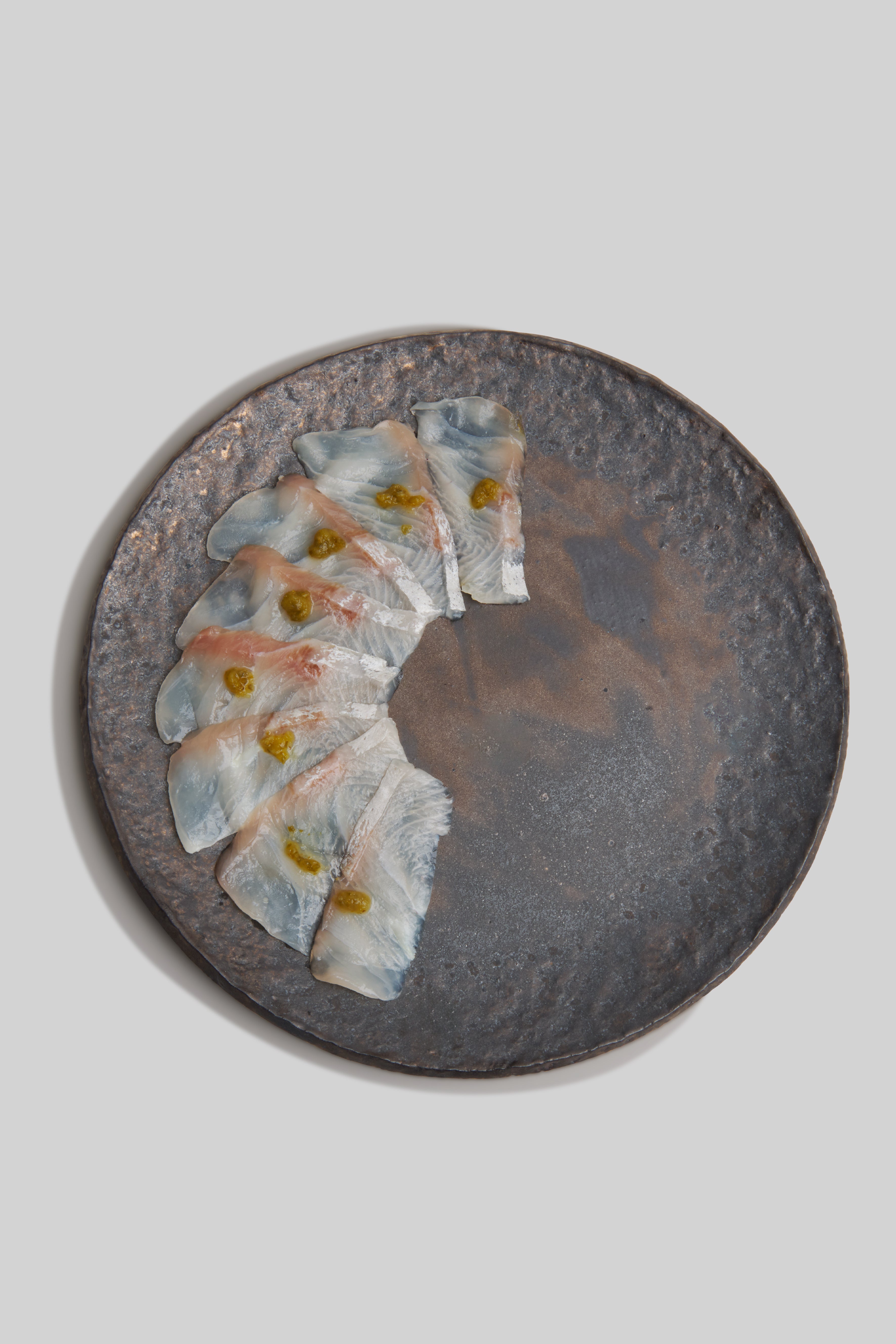 Metal Ceramic Dinner Plate