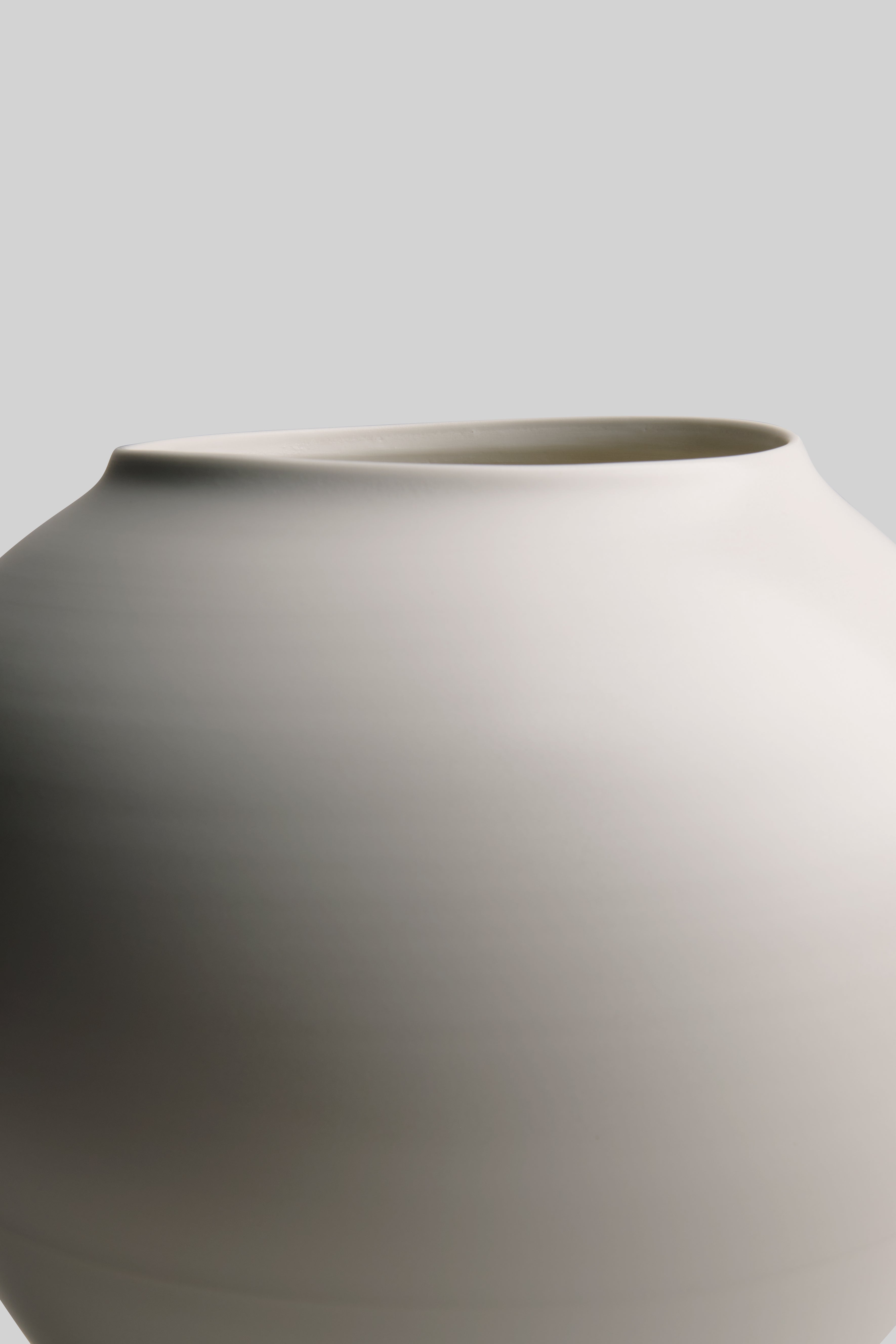 Leaning Ceramic Vase — One of a Kind