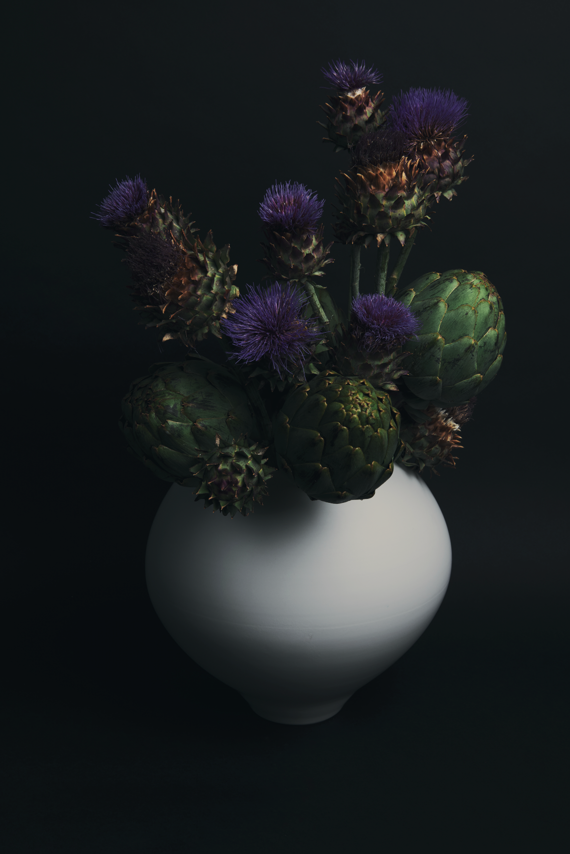 Teardrop Ceramic Vase — One of a Kind