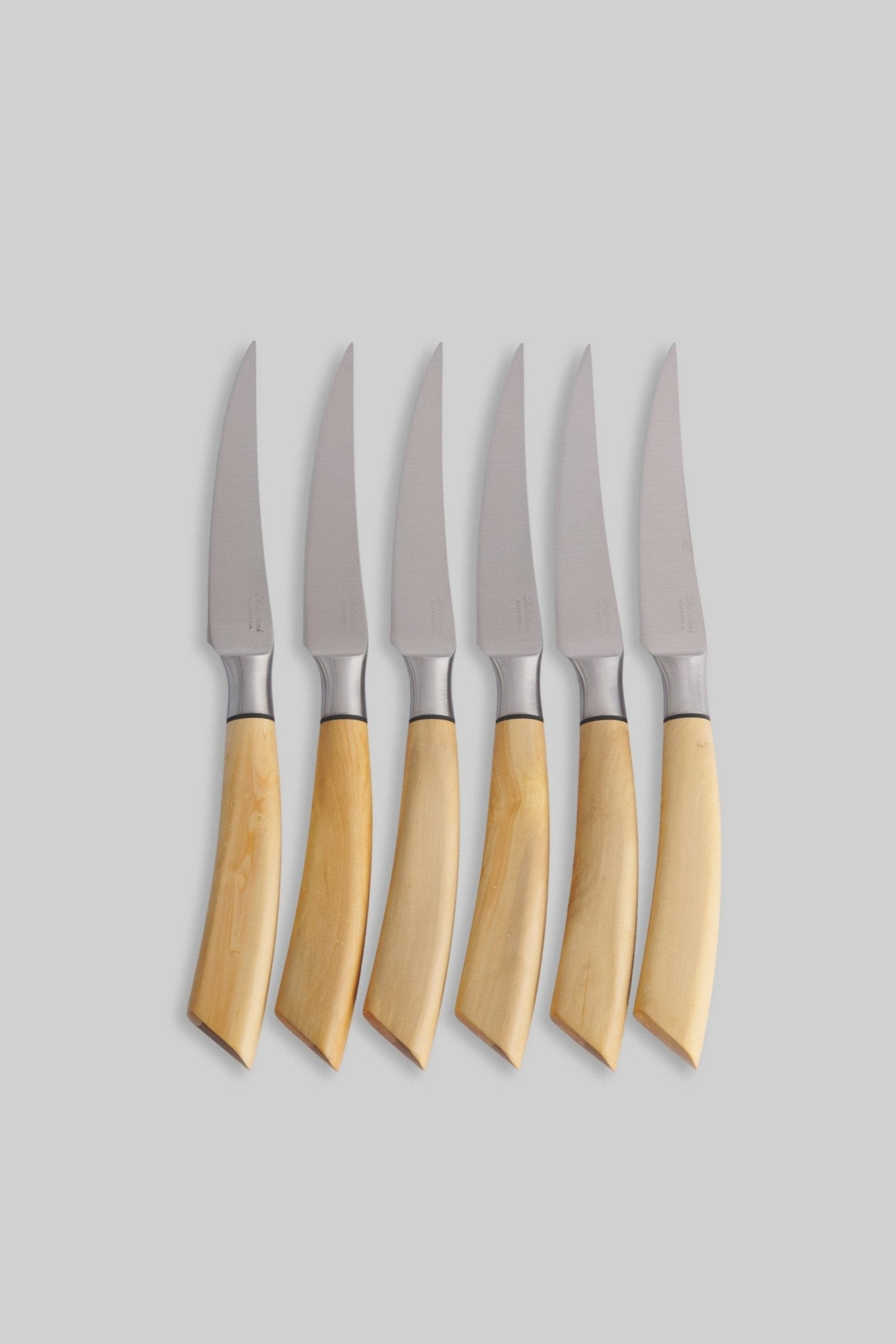 Boxwood Steak Knife - Set of 6