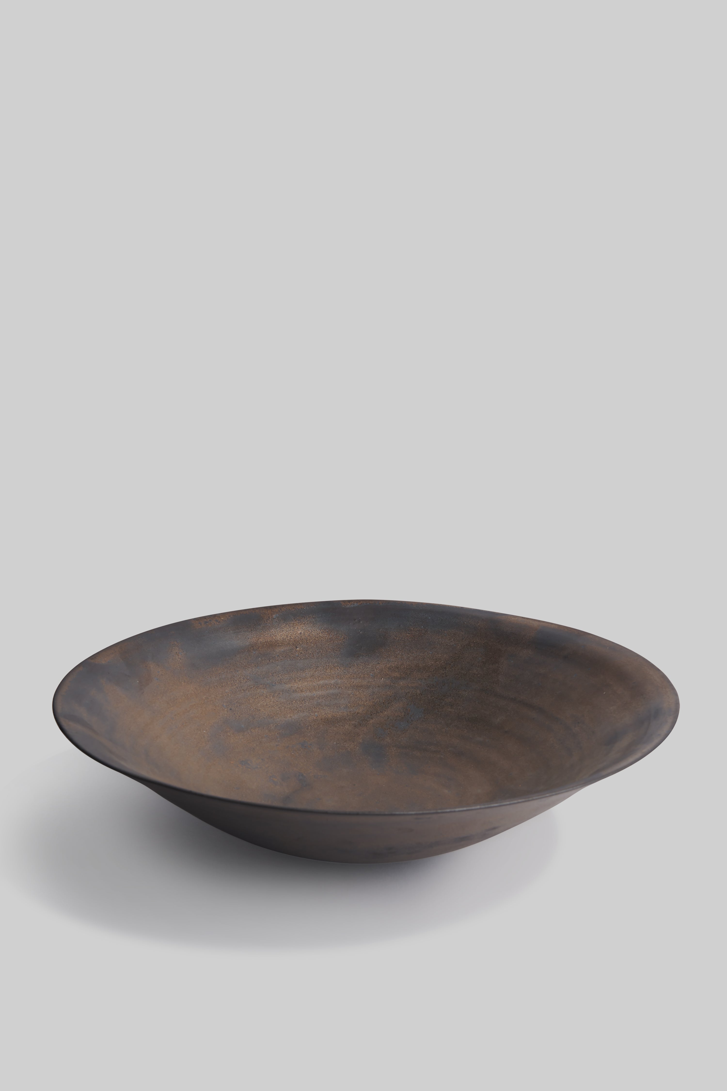 Metal Flow Ceramic Bowl - Large