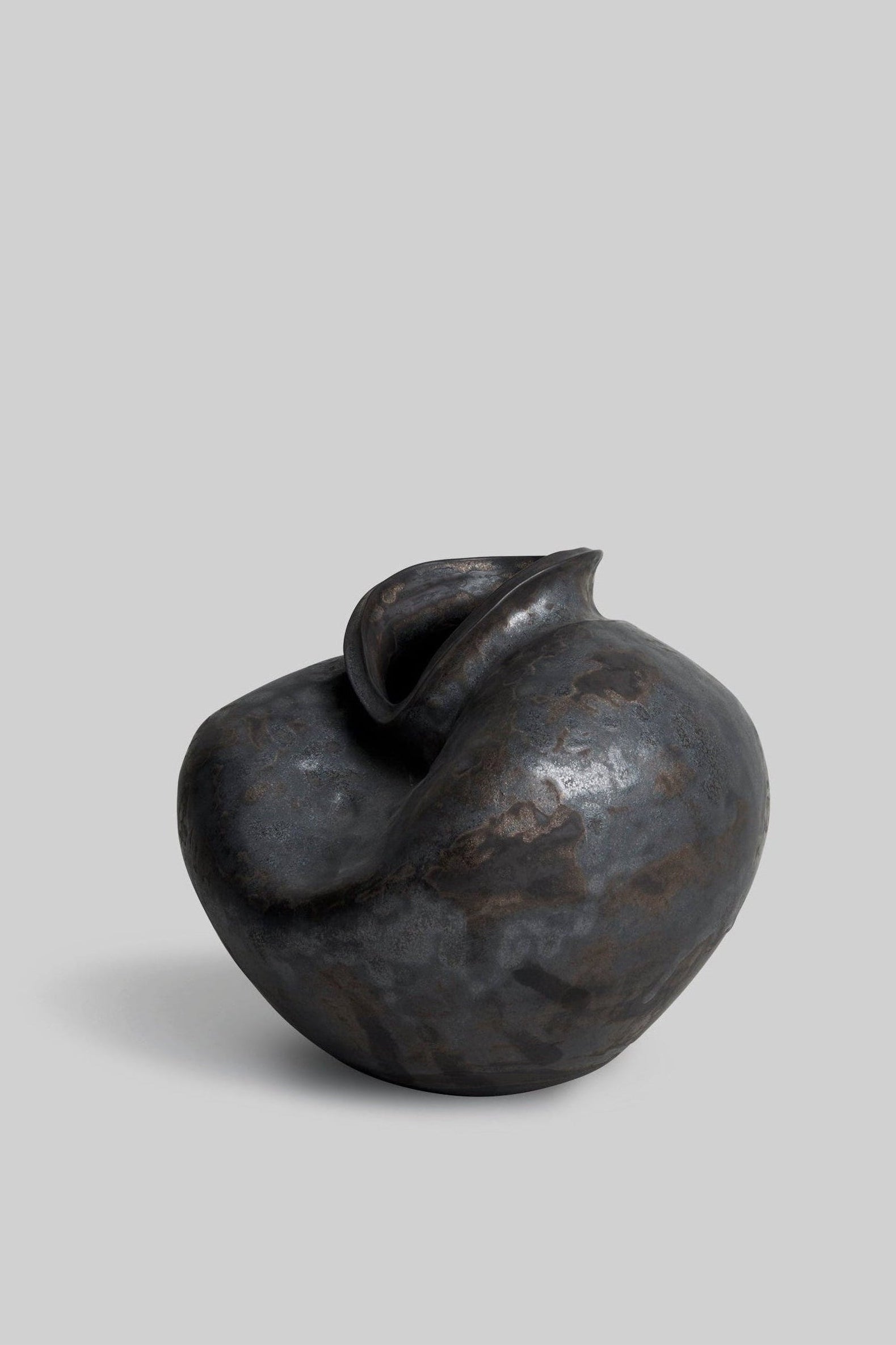 Soft Metal Ceramic Vase