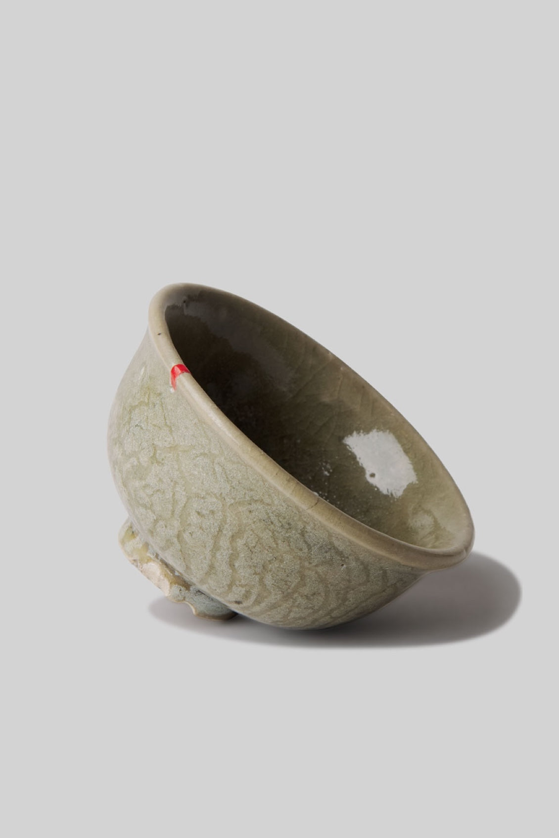 Dragon Thread Celadon Tea Bowl