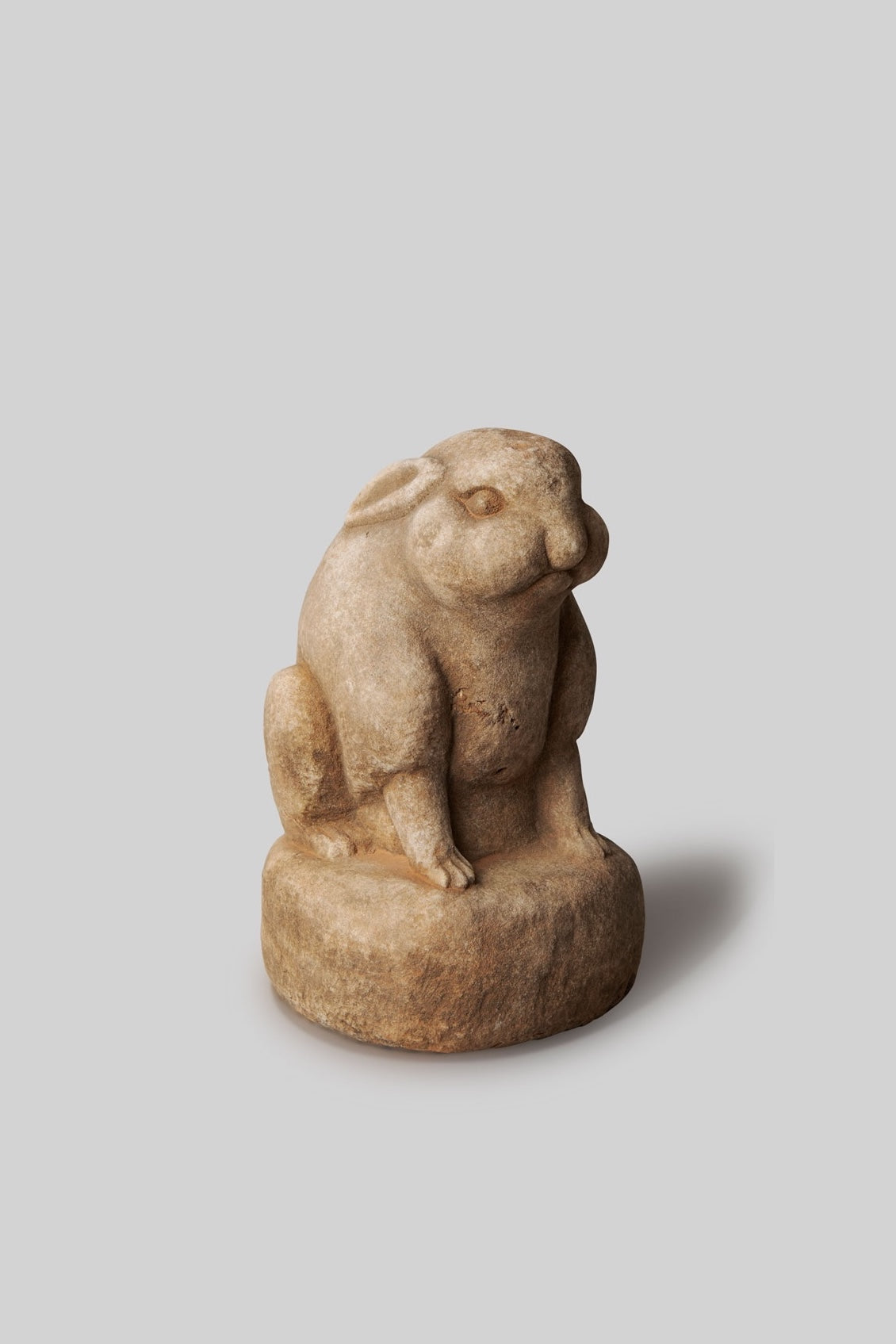 White Marble Rabbit Sculptural Bookend