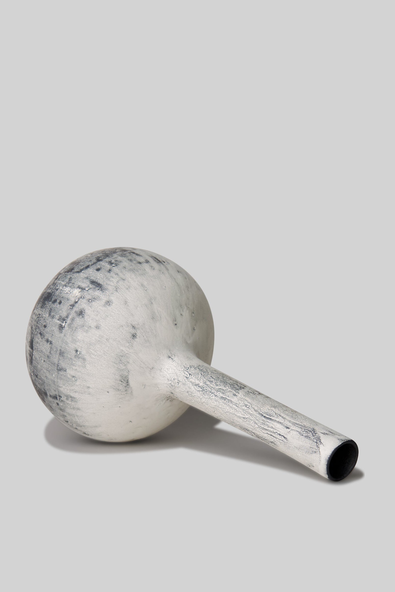 Silver Crane-Neck Vase