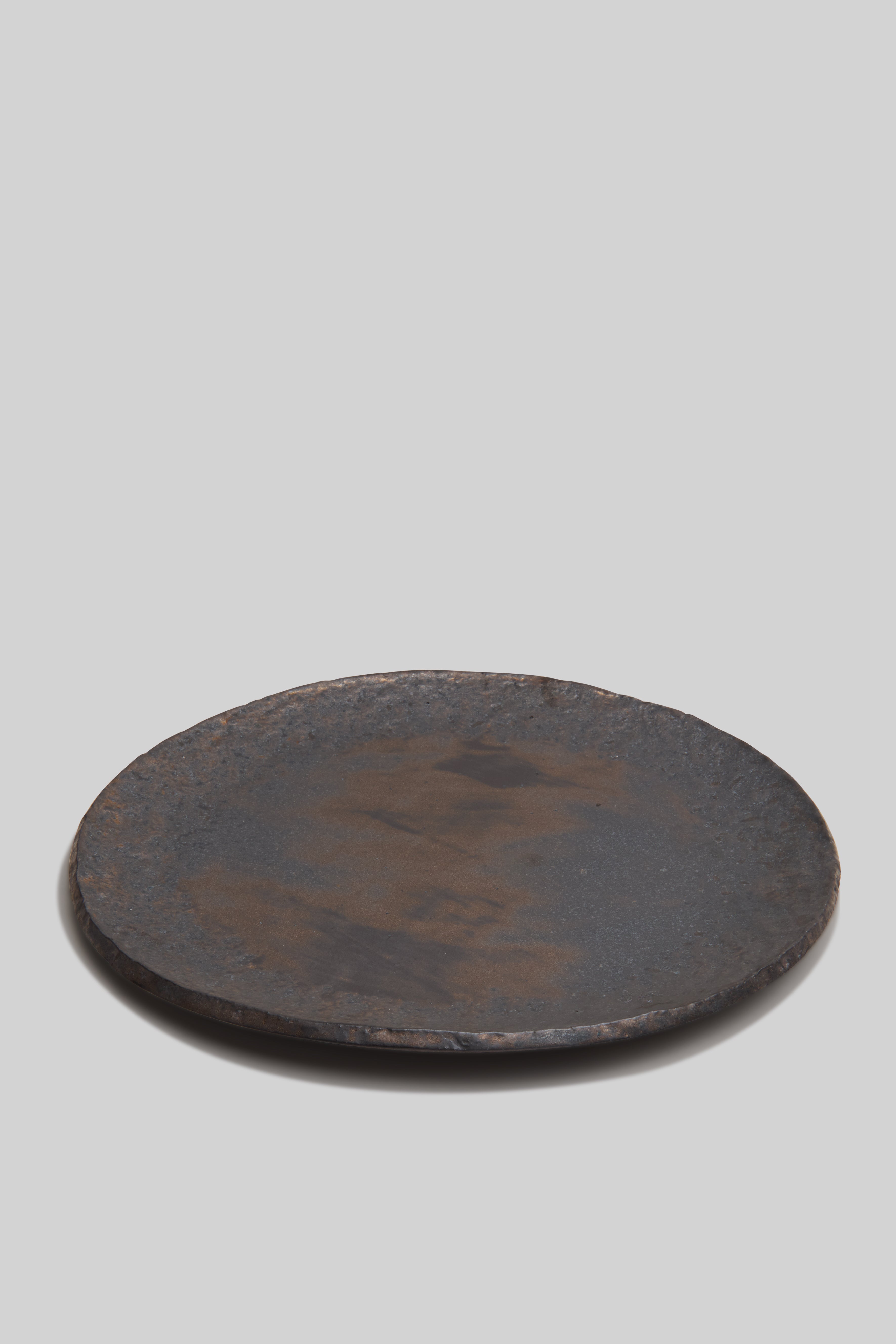 Metal Ceramic Dinner Plate