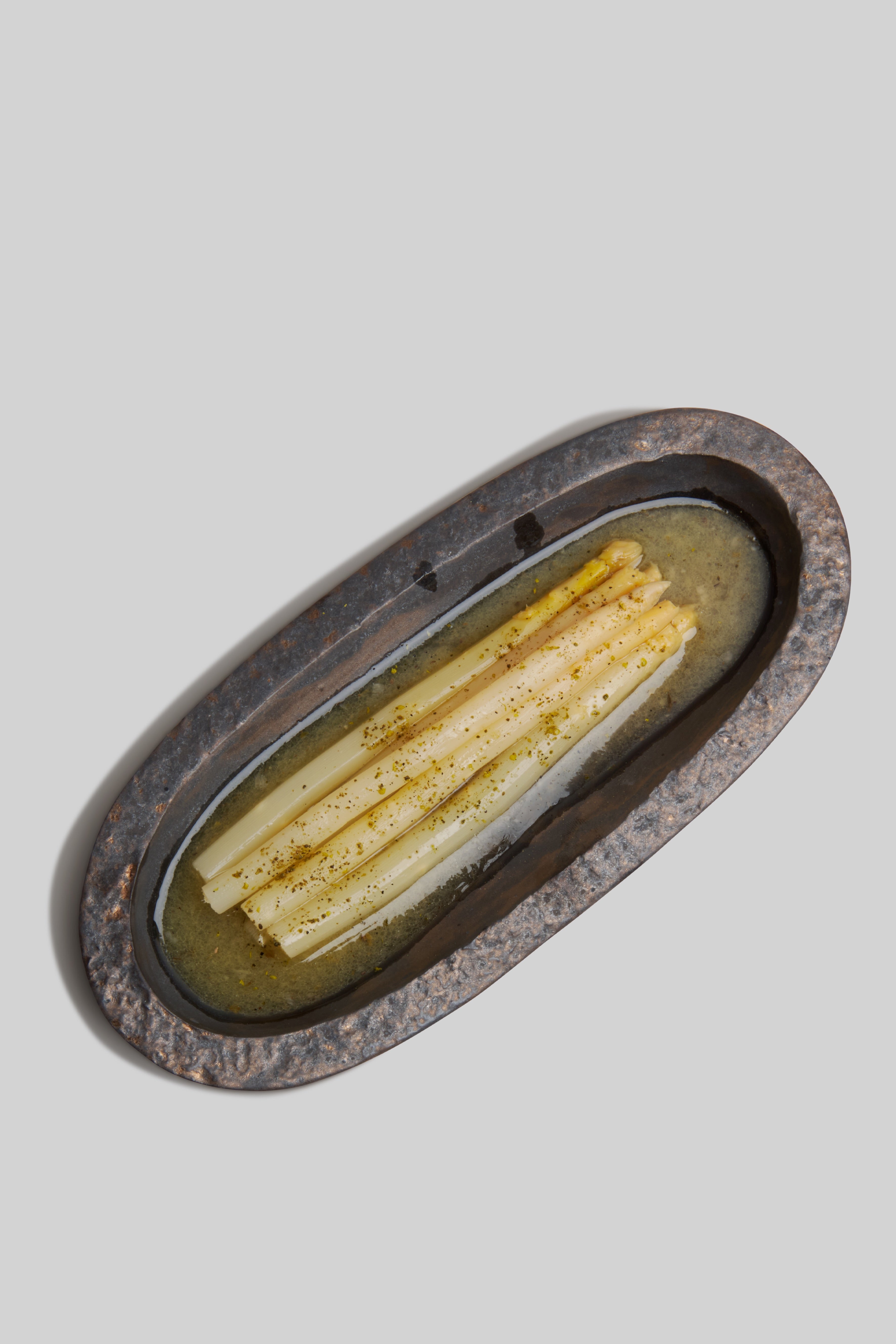 Metal Ceramic Serving Tray
