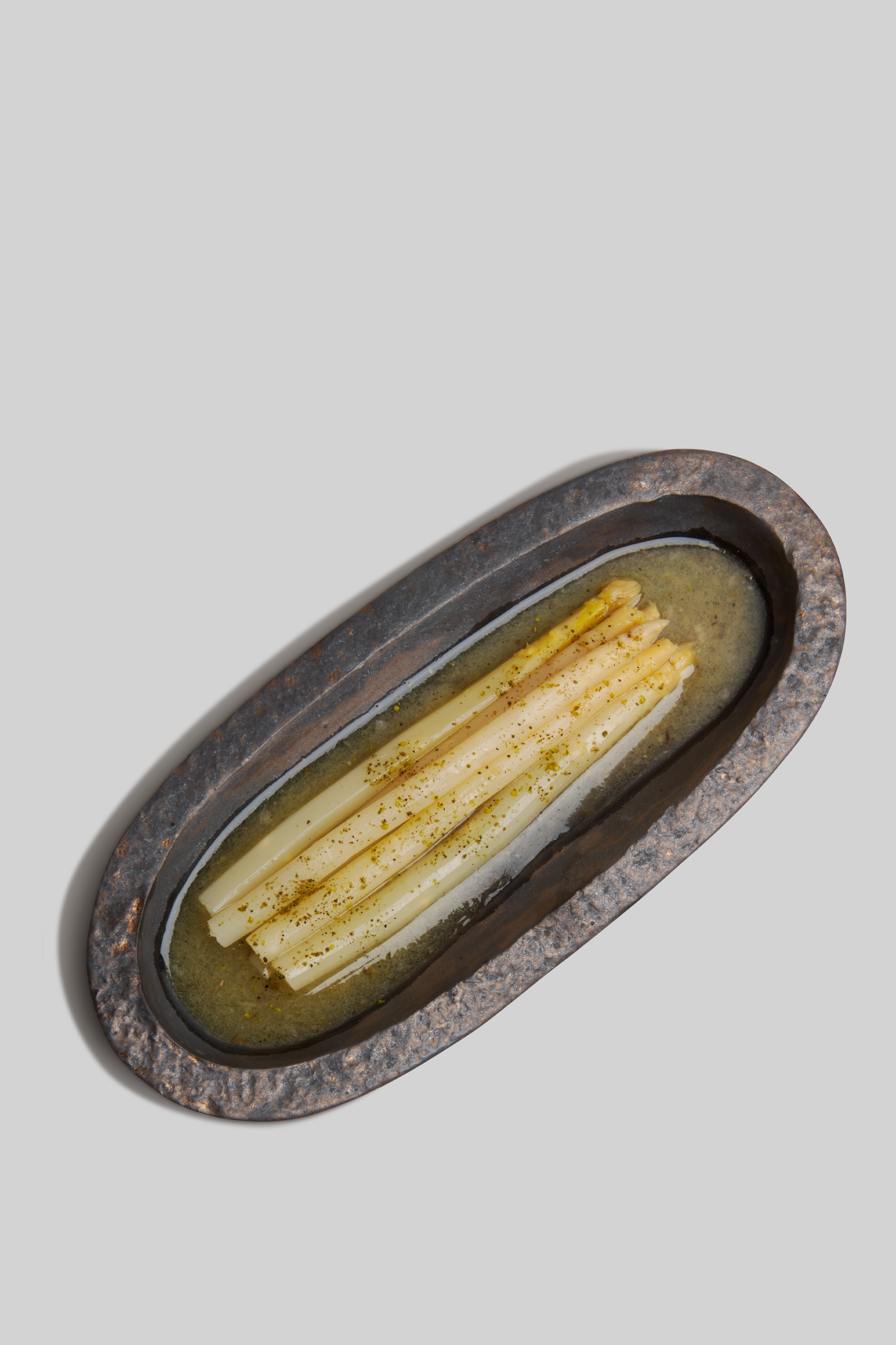 Metal Ceramic Serving Tray