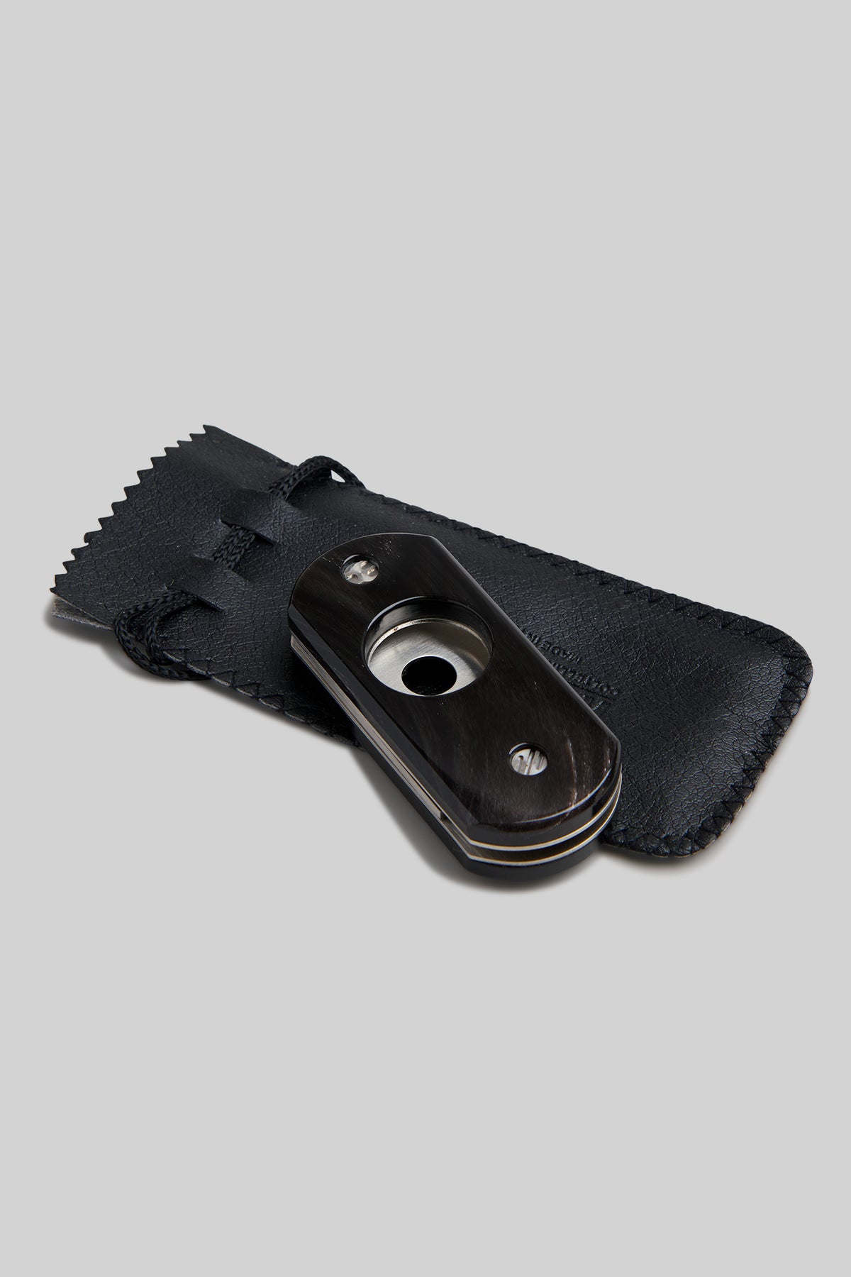 Buffalo Horn Pocket Cigar Cutter