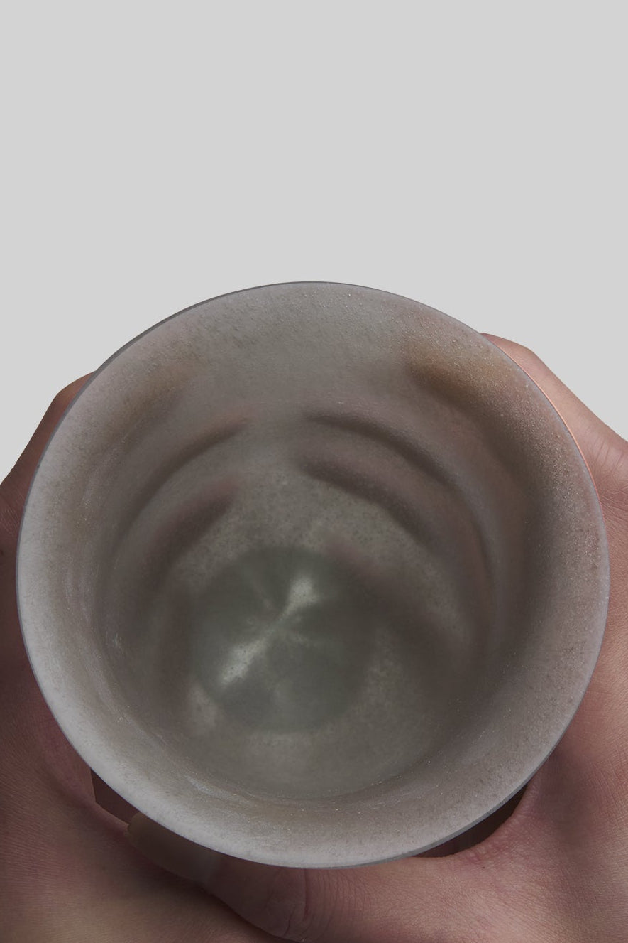 Pâte de Verre Large Cup — Grey