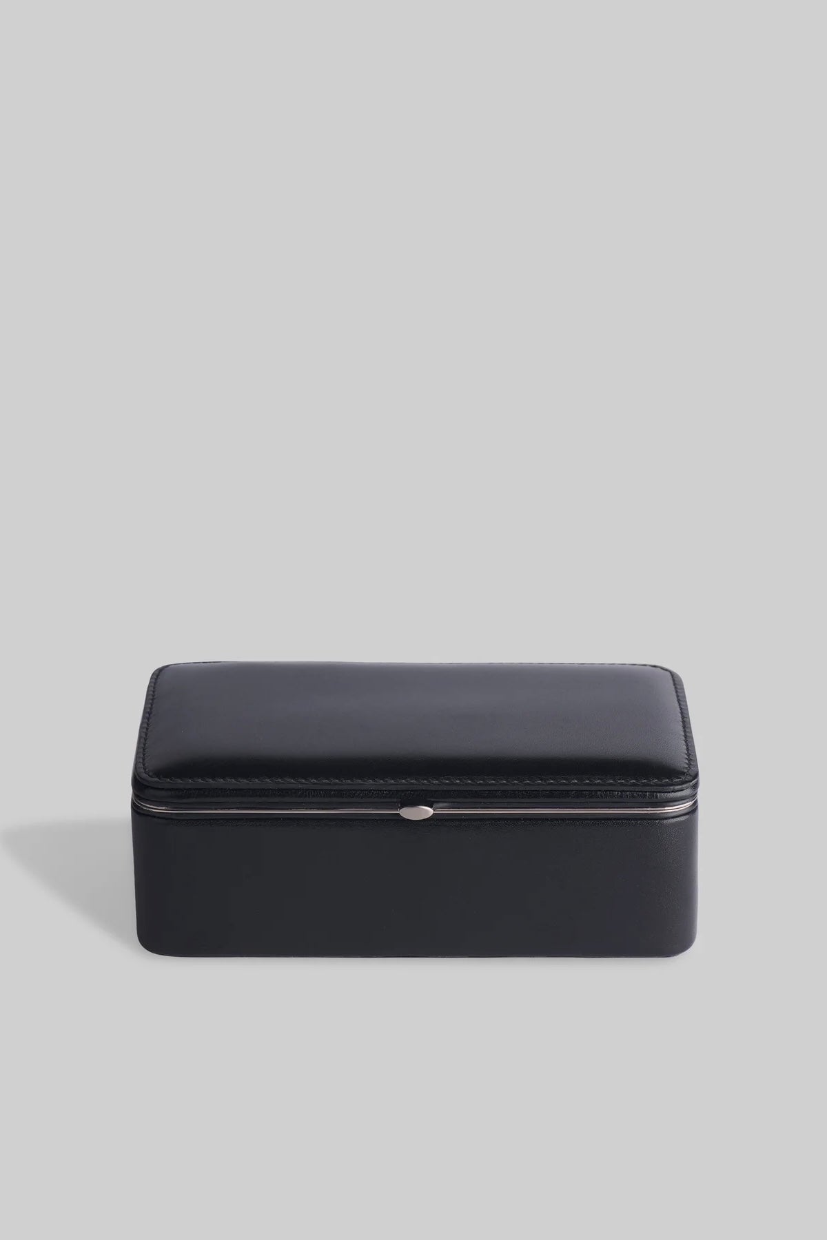 Box-Calf Leather Watch Valet Case