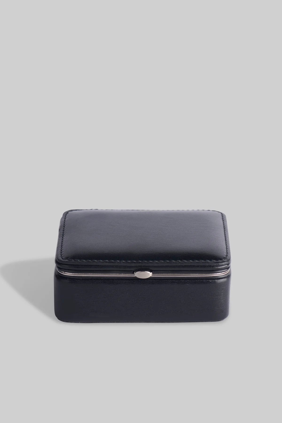 Box-Calf Leather Travel Valet Case