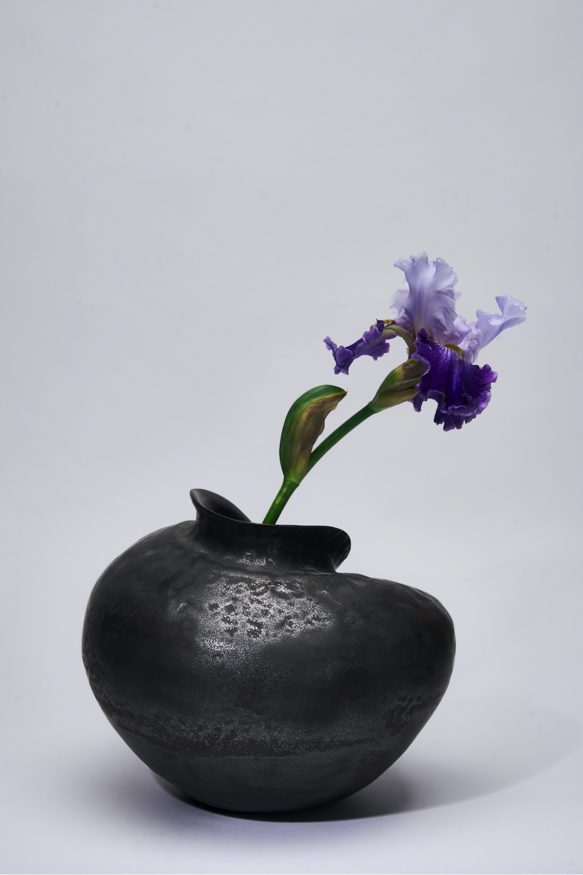 Soft Metal Ceramic Vase